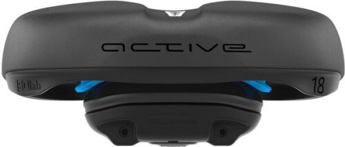 SQLAB SADDLE 621 M-D ACTIVE 2.1 24 cm stadszadel van SQlab, ergonomisch, unisex, met actieve technologie en maximale verlichting, beschikbaar bij Bike by Mike