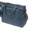Basil Manhattan Commuter schoudertas 12L Navy waterdichte fietslaptoptas met Hook-On systeem