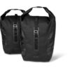 ACID Panniers TRAVLR 20/2 Black – waterdichte zwarte fietstassen (40L) met SMLINK-bevestiging, verkrijgbaar bij Bike by Mike.