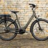 eMOVE 6.3 elektrische stadsfiets met Bosch motor, accu en complete uitrusting, ideaal voor dagelijks woon-werkverkeer.