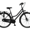 Bikkel Lima Nexus 7V D49 Matt Black dames stadsfiets met Shimano Nexus naafversnelling en naafdynamo, verkrijgbaar bij Bike by Mike.
