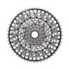 Zwarte SRAM 12V XS1297 T A1 10-52 Cassette, XD-uitvoering, geschikt voor achterwiel, bij Bike by Mike