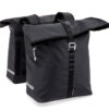 New Looxs Cantos Double 36L Black dubbele fietstas waterafstotend bisonyl met reflectie voor e-bike en achterdrager bij Bike by Mike