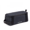 Zwarte New Looxs Sports Trunkbag Lock 4.5L dragertas op bagagedrager met reflectie en klittenbandsluiting, fietstas voor dagelijks gebruik